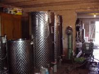 Cuves de fermentation en inox